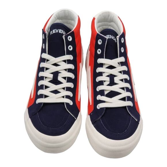 NEW Revenge x Storm Vol 2 HIGH TOP SNEAKERS Mens 14 Red Navy Lightning Bolt BOX main image 6